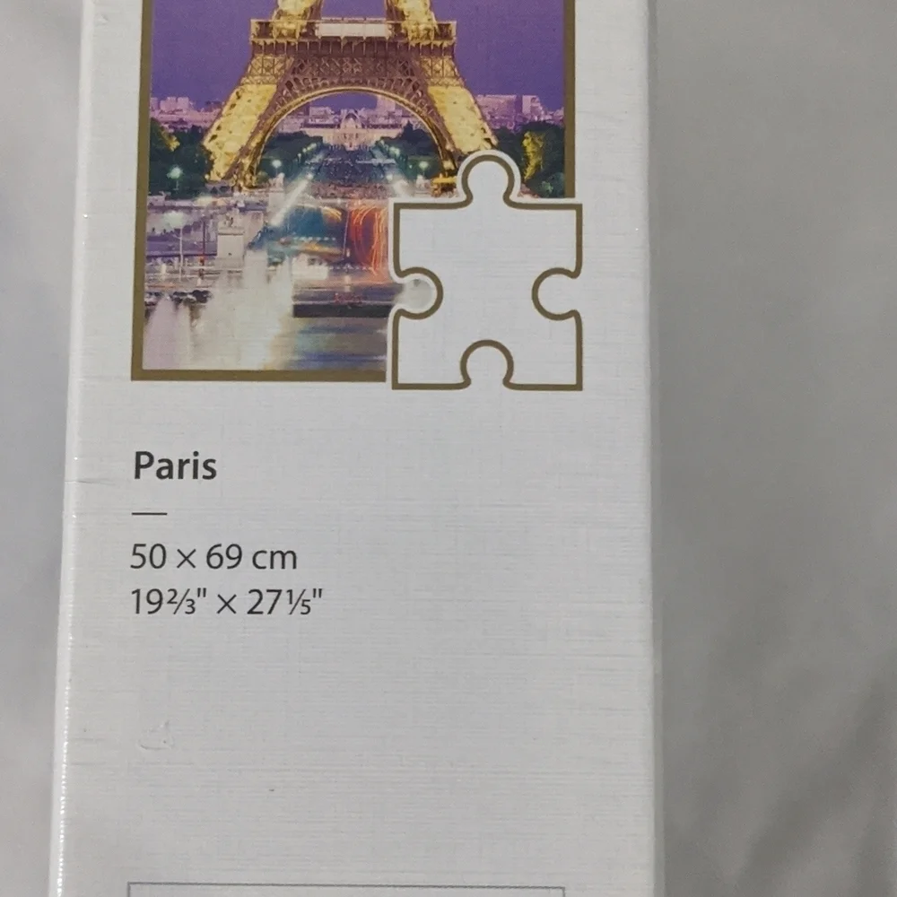 Clementoni High Quality Collection Paris, Eiffel Tower 1000Pc Jigsaw Puzzle